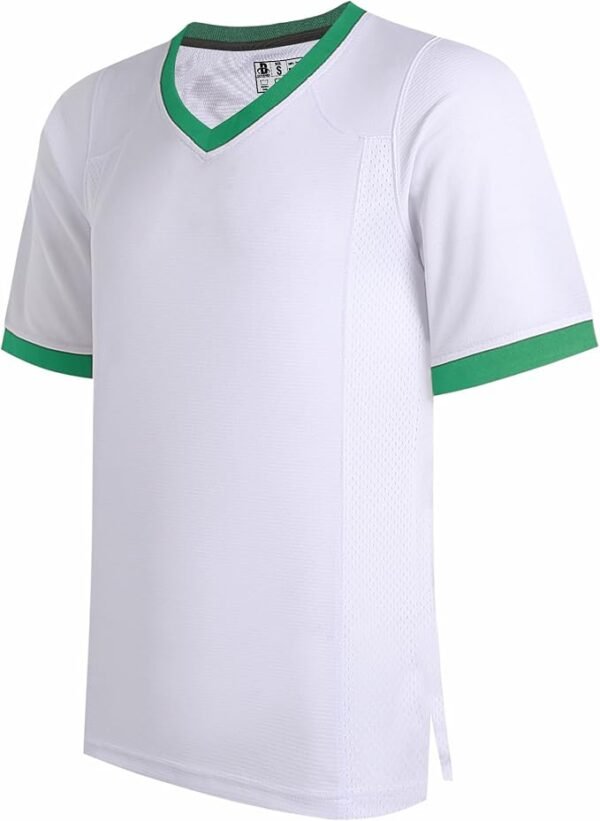 Blank Football Jerseys for Men & Women – Unisex Sports Shirt for Workout, Fitness & Team Uniforms - Image 9