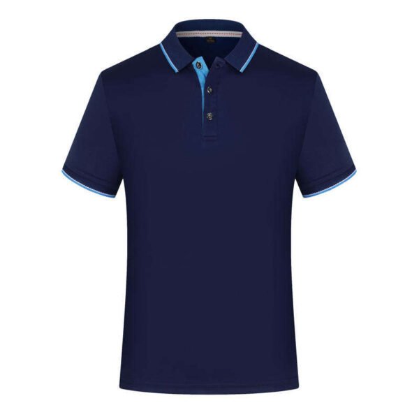 Men's Summer Polo Shirt – Short Sleeve, Lightweight, Golf/Tennis/Gym Casual T-Shirt - Image 3