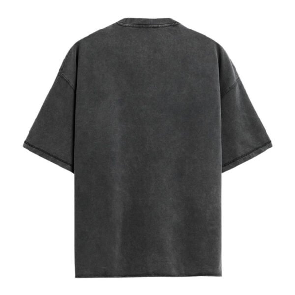 Men's Vintage Acid Washed T-Shirt – 100% Cotton, Premium Quality, Streetwear Style - Image 3