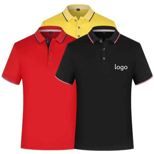 Men's Summer Polo Shirt – Short Sleeve, Lightweight, Golf/Tennis/Gym Casual T-Shirt - Image 2