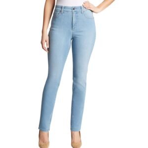 Amanda High-Rise Tapered Jeans for Women – Comfortable & Classic Everyday Denim