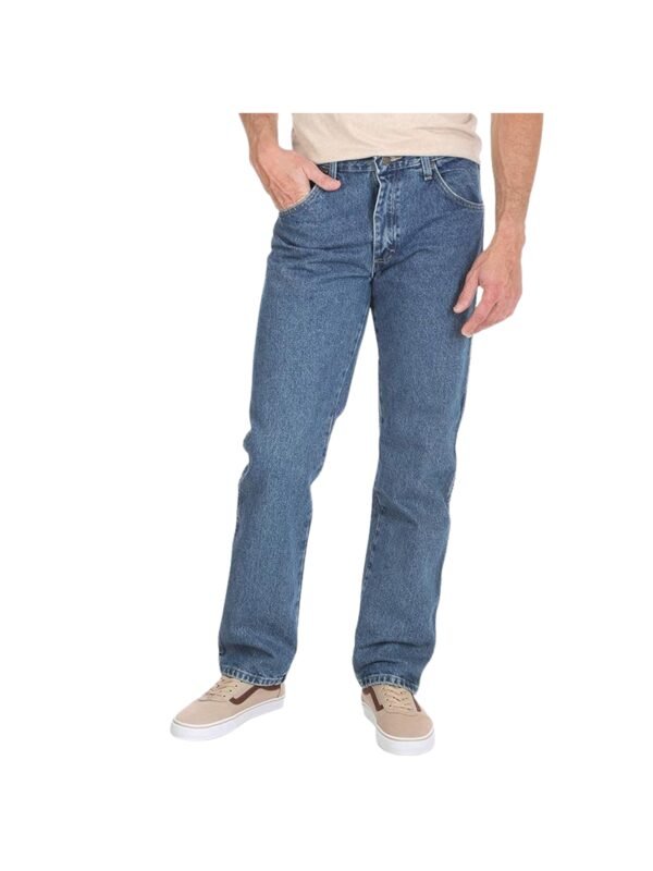 Men’s Regular Fit Cotton Jeans – Classic 5-Pocket Everyday Essential